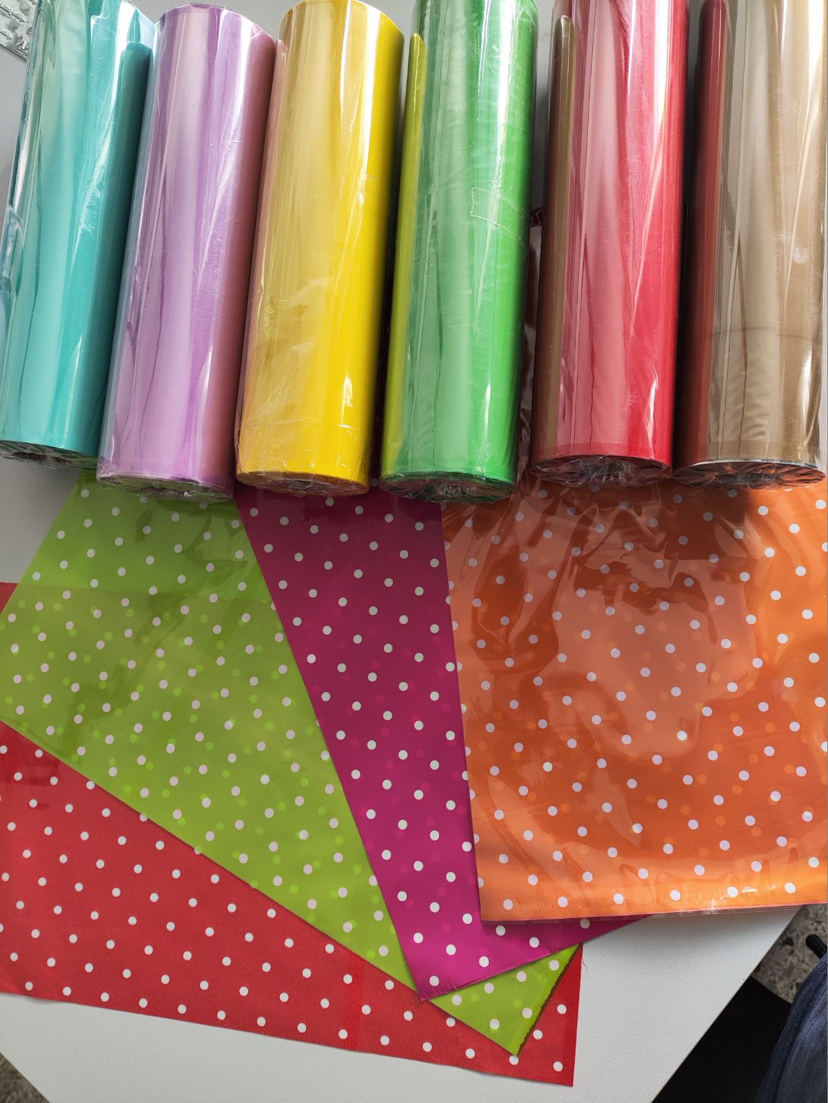 Ρολό Χρωματιστό Για Τσουρέκι Σε Διάφορα Χρώματα 50m - Image 2